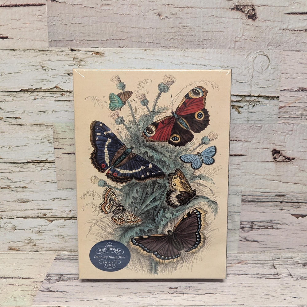 NEW Sealed John Derian Artisan Jigsaw Puzzle 750 Pieces Dancing Butterflies 2020